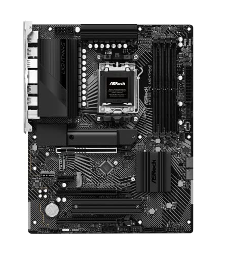 ASRock X670E PG Lightning Support AMD AM5 RYZEN 7000 Series Processors Motherboard