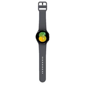 Samsung Galaxy Watch 5 40mm Bluetooth Smartwatch w/Body, Health, Fitness and Sleep Tracker, Improved Battery, Sapphire Crystal Glass, Enhanced GPS Tracking, US Version, Gray (Renewed)