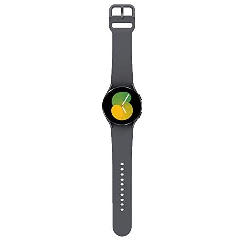 Samsung Galaxy Watch 5 40mm Bluetooth Smartwatch w/Body, Health, Fitness and Sleep Tracker, Improved Battery, Sapphire Crystal Glass, Enhanced GPS Tracking, US Version, Gray (Renewed)