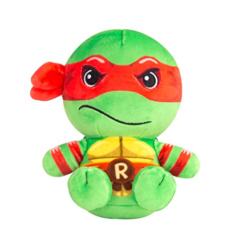 Club Mocchi-Mocchi- Teenage Mutant Ninja Turtles Plush — TMNT Raphael Plushie — Officially Licensed Collectible Squishy Turtle Plushies — 6 Inch