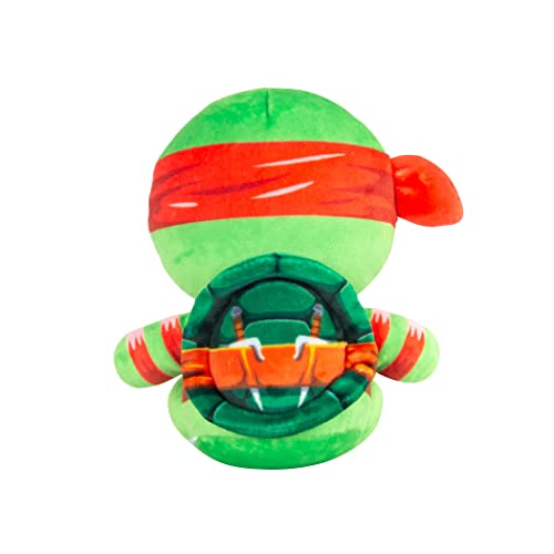 Club Mocchi-Mocchi- Teenage Mutant Ninja Turtles Plush — TMNT Raphael Plushie — Officially Licensed Collectible Squishy Turtle Plushies — 6 Inch
