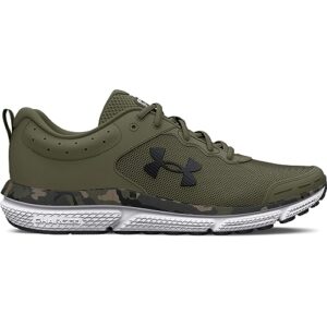 Under Armour Men's Charged Assert 10 Camo Running Shoe, (300) Marine OD Green/Marine OD Green/Black, 9.5