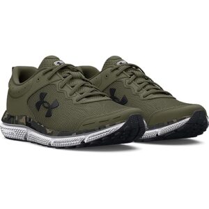 Under Armour Men's Charged Assert 10 Camo Running Shoe, (300) Marine OD Green/Marine OD Green/Black, 9.5