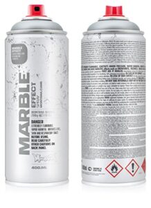 montana cans effect marble spray, 400ml, marble grey (100093)