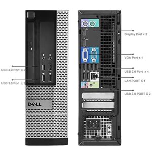 Dell OptiPlex 9010 Refurbished Desktop Computers i7, AC7260 Built-in WIFI Ready,16GB Ram 256GB SSD,HDMI Dual Monitor Support,Windows 10 Pro, TJJ Large Mouse Pad+Altec Wireless Keyboard Mouse (Renewed)