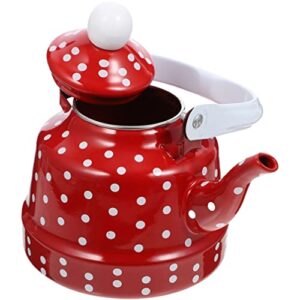 stobaza tea pot tea pot tea kettle stovetop ceramic enameled teapot red dot tea kettle stainless steel water boiling pot for kitchen stovetop 1.7l tea pot tea kettle stovetop tea kettle stovetop