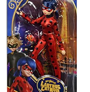 Miraculous Bandai Ladybug & Cat Noir The Movie Ladybug Fashion Doll | 26cm Marinette Ladybug Doll with Yoyo Accessory Dolls from The Movie Make Great Toys for Girls and Boys