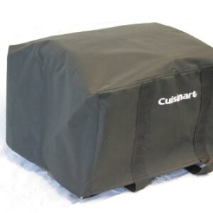 Cuisinart Grill Bundle - Petit Portable Propane Gourmet Tabletop Gas Grill (Stainless Steel) & Tabletop Grill Tote Cover