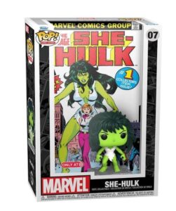 funko pop! cover art marvel collection collectible vinyl figure comic covers (she hulk)