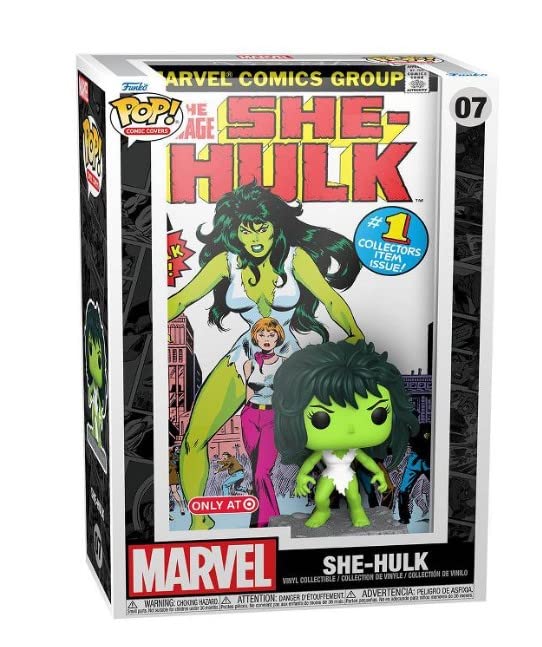 Funko Pop! Cover Art Marvel Collection Collectible Vinyl Figure Comic Covers (She Hulk)