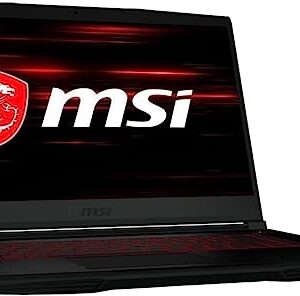 MSI 2022 GF63 Thin Gaming 15.6" FHD Laptop, Intel Core i5-10300H Processor, 64GB DDR4 RAM, 2TB PCIe SSD, Backlit Keyboard, GeForce GTX1650 Max-Q Graphics, HDMI, Win 10, Black, 32GB USB Card