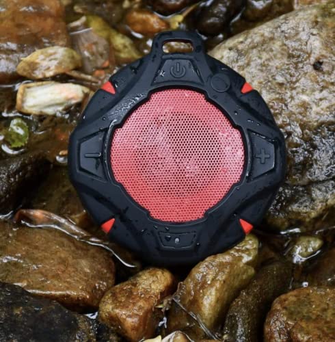 FIRECAT F1 Bluetooth Shower/Outdoor Speaker, Portable, Hands Free Talk, IP67 Waterproof Speaker, Floating, True Wireless Stereo, Beach, Use for; Shower, Pool and Beach Fun, Boating, Hiking, Camping.