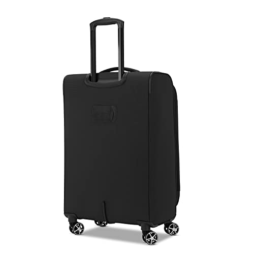 Samsonite Saire LTE Softside Expandable Luggage with Spinners | Black | 3PC  (CO/MED/LG)