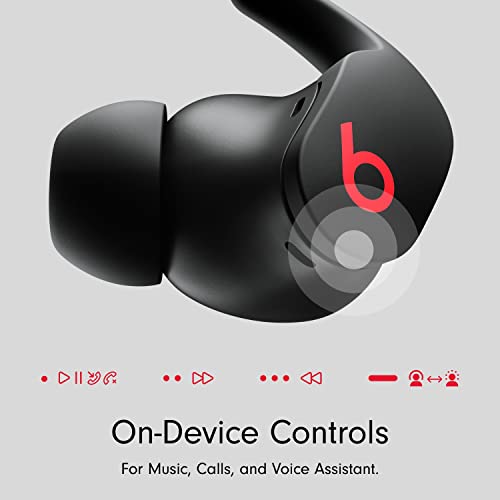 Beats Fit Pro - True Wireless Noise Cancelling Earbuds - Beats Black with AppleCare+ (2 Years)