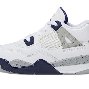 Jordan Jordan 4 Retro (Infant/Toddler) White/Midnight Navy/Light Smoke Grey 5 Toddler M