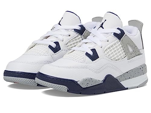 Jordan Jordan 4 Retro (Infant/Toddler) White/Midnight Navy/Light Smoke Grey 5 Toddler M