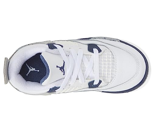 Jordan Jordan 4 Retro (Infant/Toddler) White/Midnight Navy/Light Smoke Grey 5 Toddler M