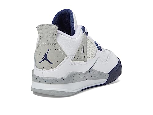 Jordan Jordan 4 Retro (Infant/Toddler) White/Midnight Navy/Light Smoke Grey 4 Toddler M