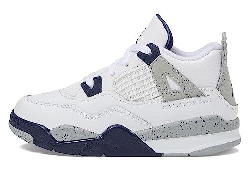 Jordan Jordan 4 Retro (Infant/Toddler) White/Midnight Navy/Light Smoke Grey 4 Toddler M