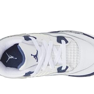 Jordan Jordan 4 Retro (Infant/Toddler) White/Midnight Navy/Light Smoke Grey 4 Toddler M