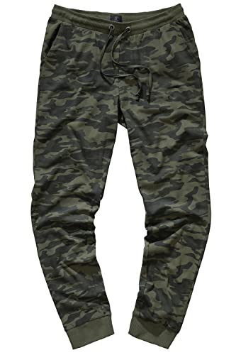 JP 1880 Menswear Big & Tall Plus Size L-8XL Camo Print Pajama Pants olive XXXXX-Large 809018440