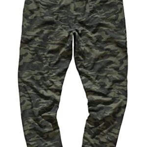 JP 1880 Menswear Big & Tall Plus Size L-8XL Camo Print Pajama Pants olive XXXXX-Large 809018440