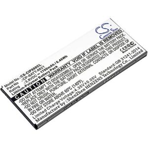 hlily replacement for battery cisco 74-102376-01, cp-batt-8821, gp-s10-374192-010h 8800 3.8v/1700mah