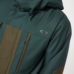 Oakley Standard Sierra Insulated Jacket, Hunter Green/New Dk Brush, Large