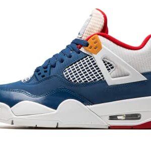 Jordan Air Jordan 4 Retro (Big Kid) French Blue/White/Gym Red/Pearl White 6 Big Kid M