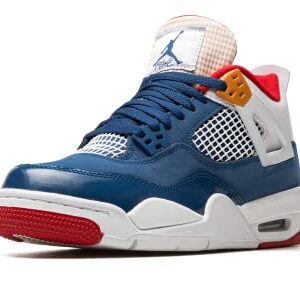 Jordan Air Jordan 4 Retro (Big Kid) French Blue/White/Gym Red/Pearl White 6 Big Kid M