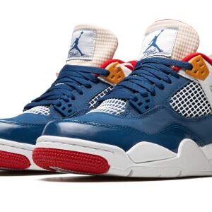 Jordan Air Jordan 4 Retro (Big Kid) French Blue/White/Gym Red/Pearl White 6 Big Kid M