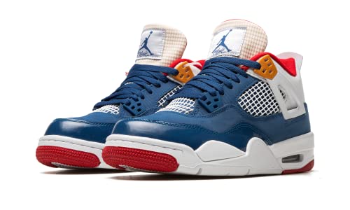 Jordan Air Jordan 4 Retro (Big Kid) French Blue/White/Gym Red/Pearl White 6 Big Kid M