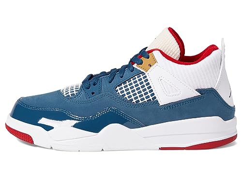 Jordan Jordan 4 Retro (Little Kid) French Blue/White/Gym Red/Pearl White 3 Little Kid M