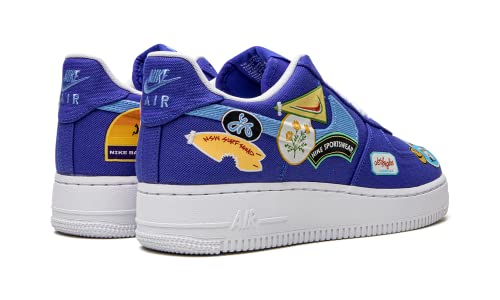 Nike Womens WMNS Air Force 1 Low '07 PRM DX2306 400 Los Angeles Patched Up - Size 6.5W