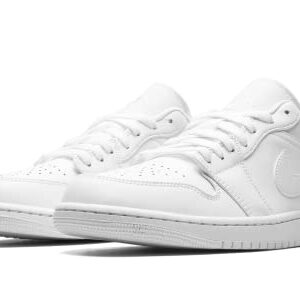 Jordan Mens Air 1 Low 553558 136 - Size 11 White/White-White