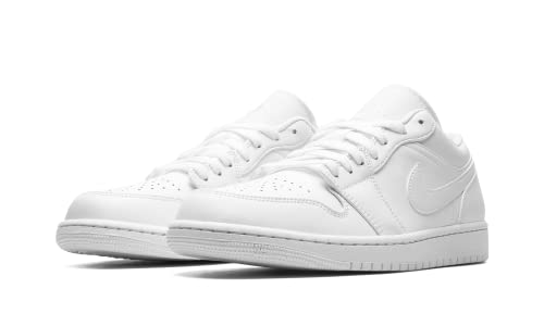 Jordan Mens Air 1 Low 553558 136 - Size 11 White/White-White