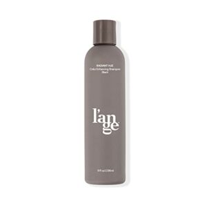 l'ange hair radiant hue color enhancing shampoo | sulfate-free, botanically rich, color-safe formula | promotes natural radiance in non- or color-treated hair (black)