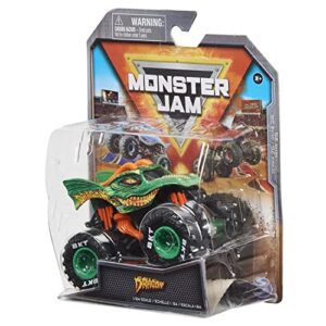 Monster Jam 2022 Spin Master 1:64 Diecast Truck: Chase True Heavy Metal Dragon