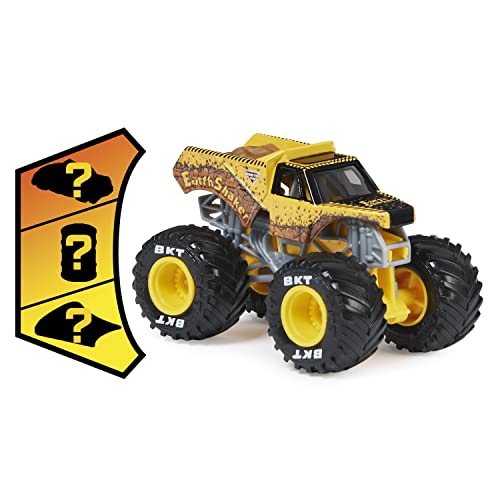 Monster Jam 2022 Spin Master 1:64 Diecast Truck with Bonus Accessory: Legacy Trucks Earth Shaker