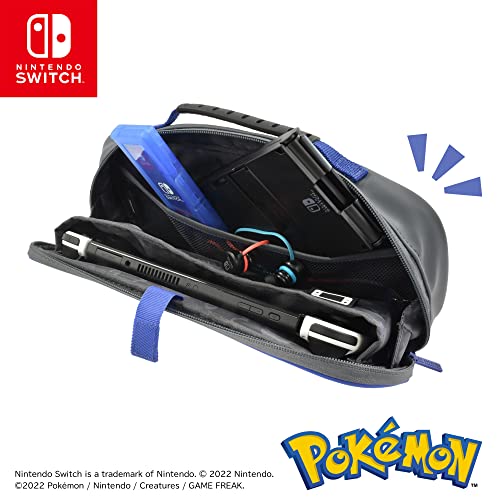 Nintendo Switch Cargo Pouch Compact (Pikachu, Gengar, & Mimikyu) - Split Pad Compact Compatible Travel Case - Officially Licensed by Nintendo & Pokémon