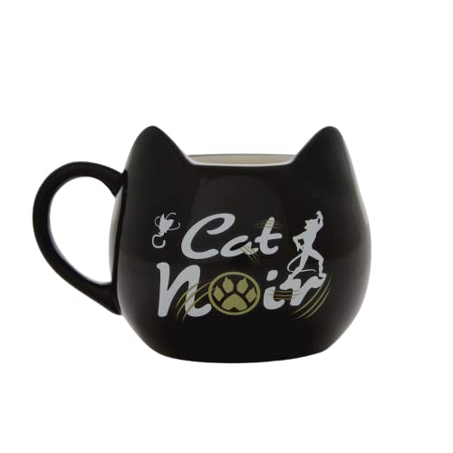 Miraculous Ladybug Cat Noir Mug, 12 oz. Ceramic Tea or Coffee Cup Gift Set