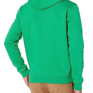 adidas Originals Men's Trefoil Essentials Hoodie, Green, Medium