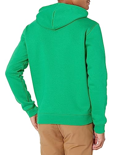 adidas Originals Men's Trefoil Essentials Hoodie, Green, Medium