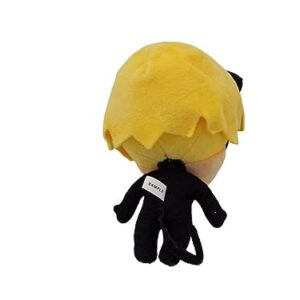 Miraculous Chibi Cat Noir Plush Toy from Tales of Ladybug and Cat Noir | 15cm Cat Noir Soft Toy | Super Soft and Cuddly Toys Bring Their Favourite TV Show to Life | Bandai