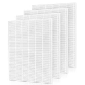 5500-2 air purifier filter replacement for winix, 116130 replacement filter h compatible with winix 5500-2 and am80 air purifier, 4 pack hepa filter only
