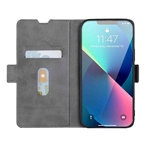 BANLEI2U Phone Cover Wallet Folio Case for Oppo REALME 7 PRO, Premium PU Leather Slim Fit Cover for REALME 7 PRO, Shock Resistance, White