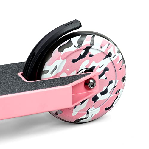 Limit LMT68 Mini Pro Kick Stunt Scooter-Short and Small Freestyle Trick Scooters for Kids Ages 5 Years and Up-Professional Complete BMX Scooter Perfect for Beginners Children Boys and Girls Gifts Pink