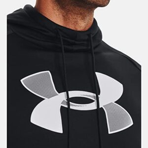 Men's Under Armour Fleece big logo hoodie black medium