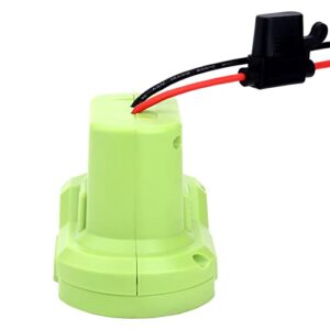 Biswaye Power Wheels Adapter Compatible with Ryobi 18V ONE+ Battery P102 P107 for Ride on Toys Rc Car Dune Racer Truck or Robotics or DIY Use, Power Wheel Adapter with Fuse & Wire Terminals