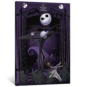 rip halloween before christmas canvas art poster and wall art picture print modern family bedroom decor posters 16x24inch(40x60cm)